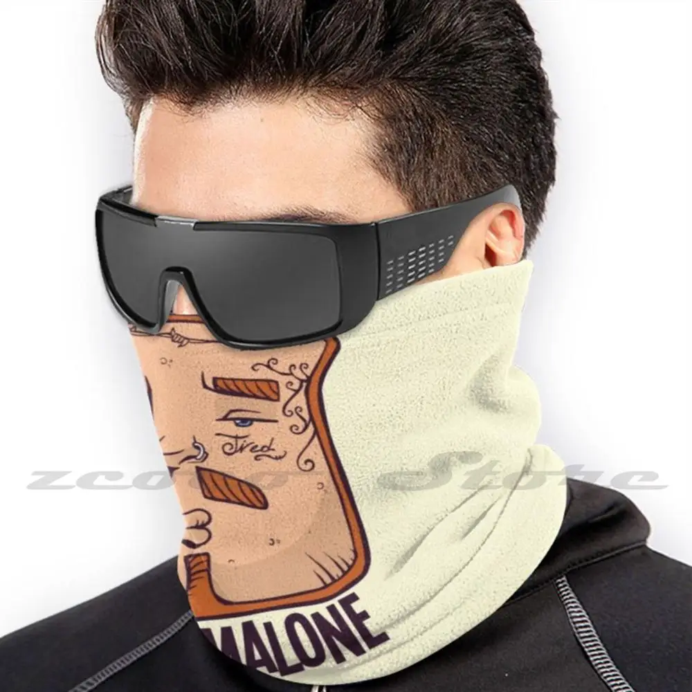 Toast Malone Custom Pattern Washable Filter Pm2.5 Adult Kids Mask 2020 Arnette Youtube Tweets Collaboration Tweet