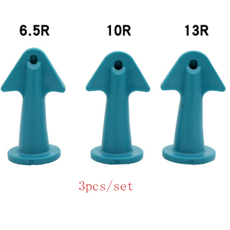 3pcs/set Silicon Sealant Nozzle Plus Scraper Set scraper&trowel caulking nozzle Applicator Silicone Caulking Finisher Home Tools