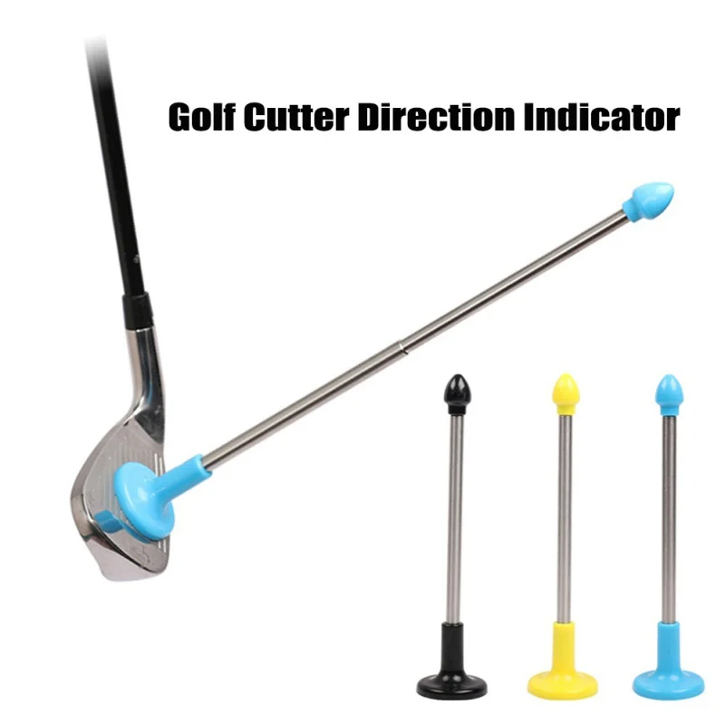 Kids Adult Golf Cutter Direction Indicator Magnetic Golf Club Alignment Stick Correct Golf Swing Aim Angle