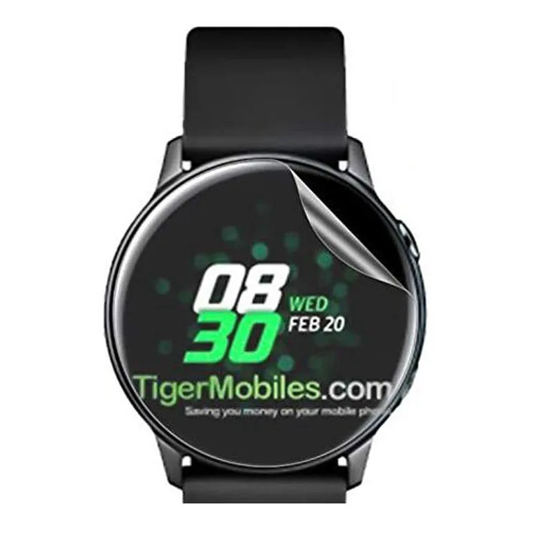 Film de protection souple en TPU, 5 pièces, pour Samsung Galaxy Watch Active 2 40mm/44mm, protection d'écran complète