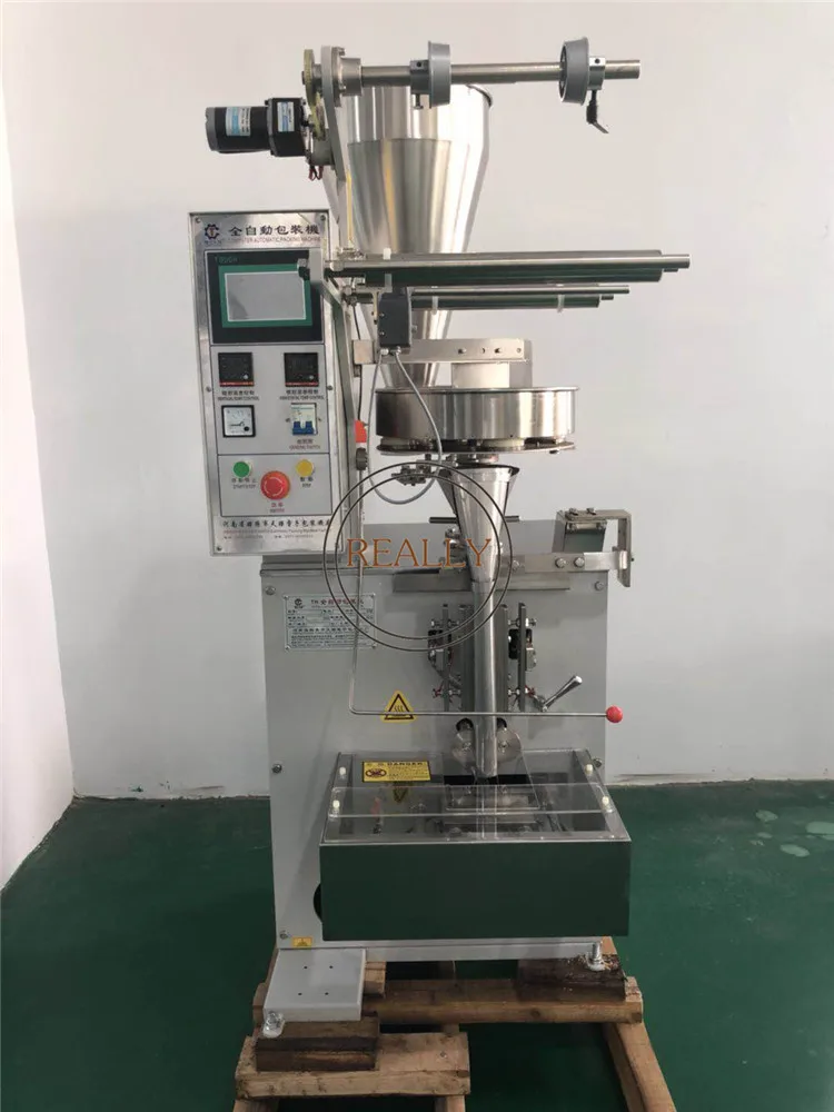 Automatic 4 Sides Sealing Snack/Food/Seads/Grain Particle Material Packing Machine Support Customize