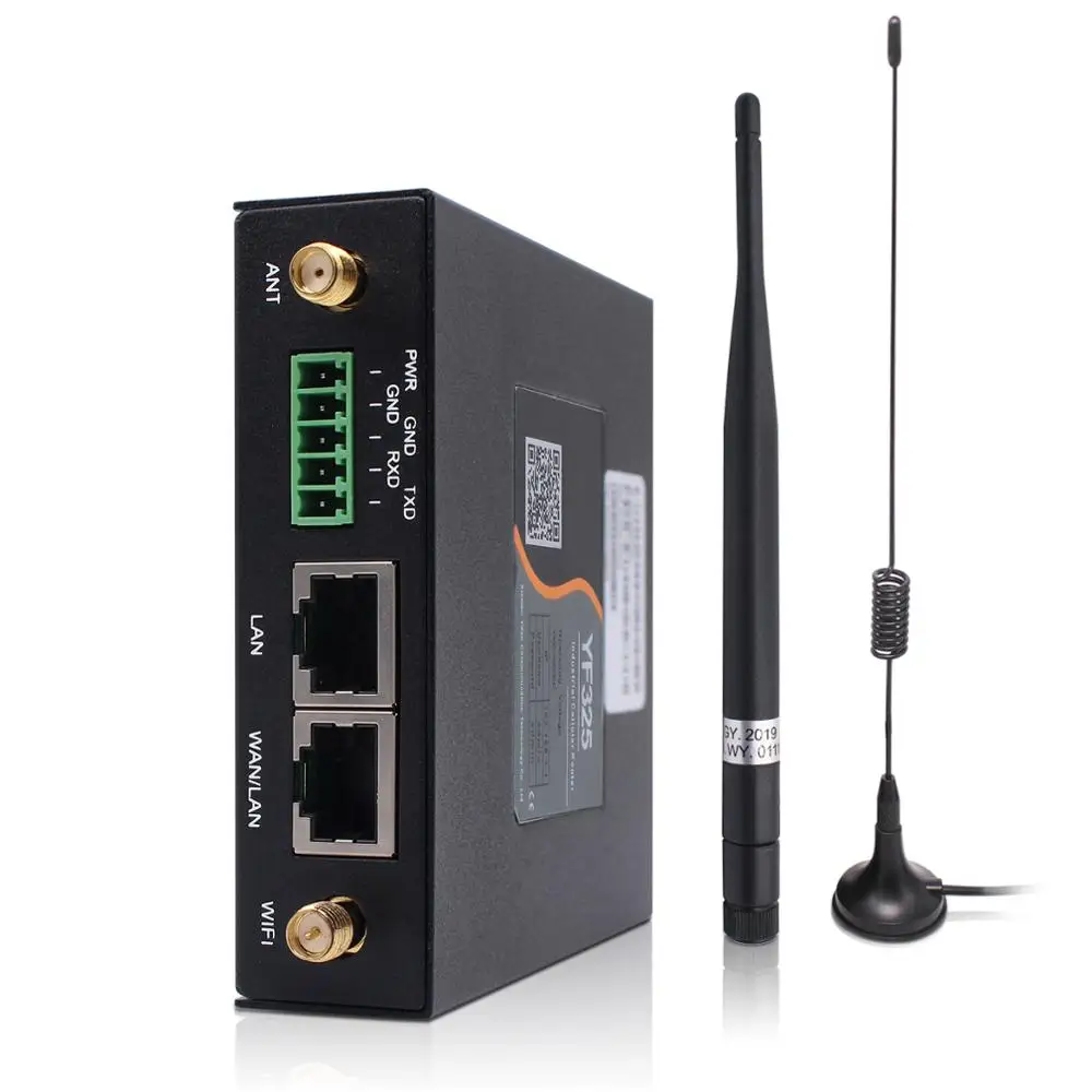 YF325 Rugged Industrial WIFI VPN Router Dual Sim 4G LTE Router with Sim Card Slot for M2M/IOT