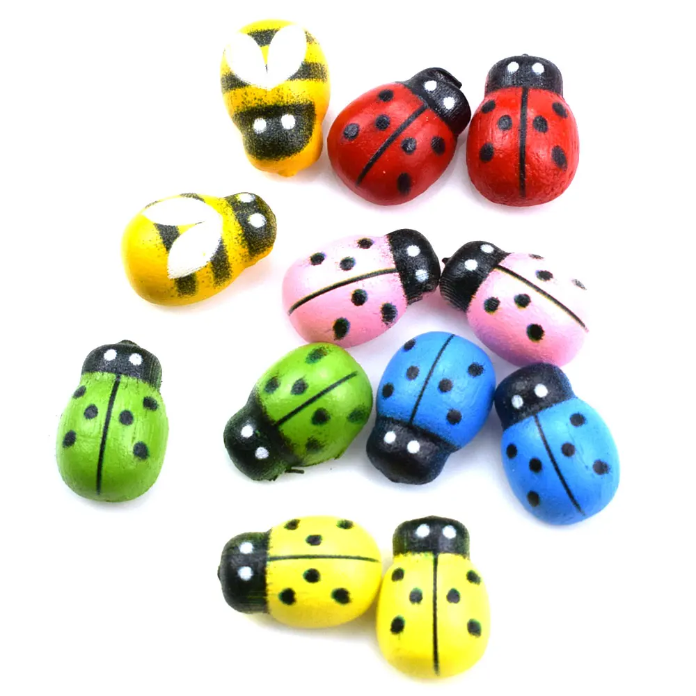 500PCS Bees Ladybug…