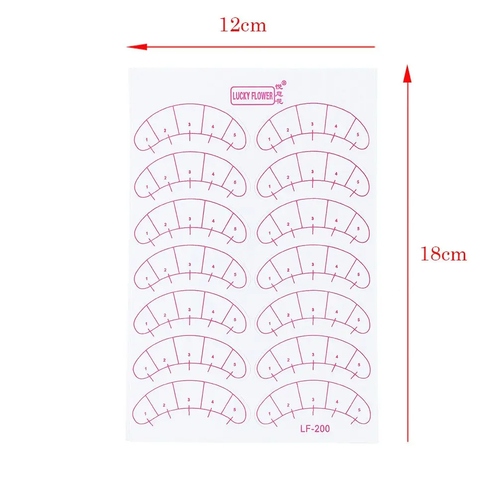 70Pcs Cosmetic Professional Beauty Tool Patch Under Eye Tips Lash Extension Grafting Eyelash Scale Pad