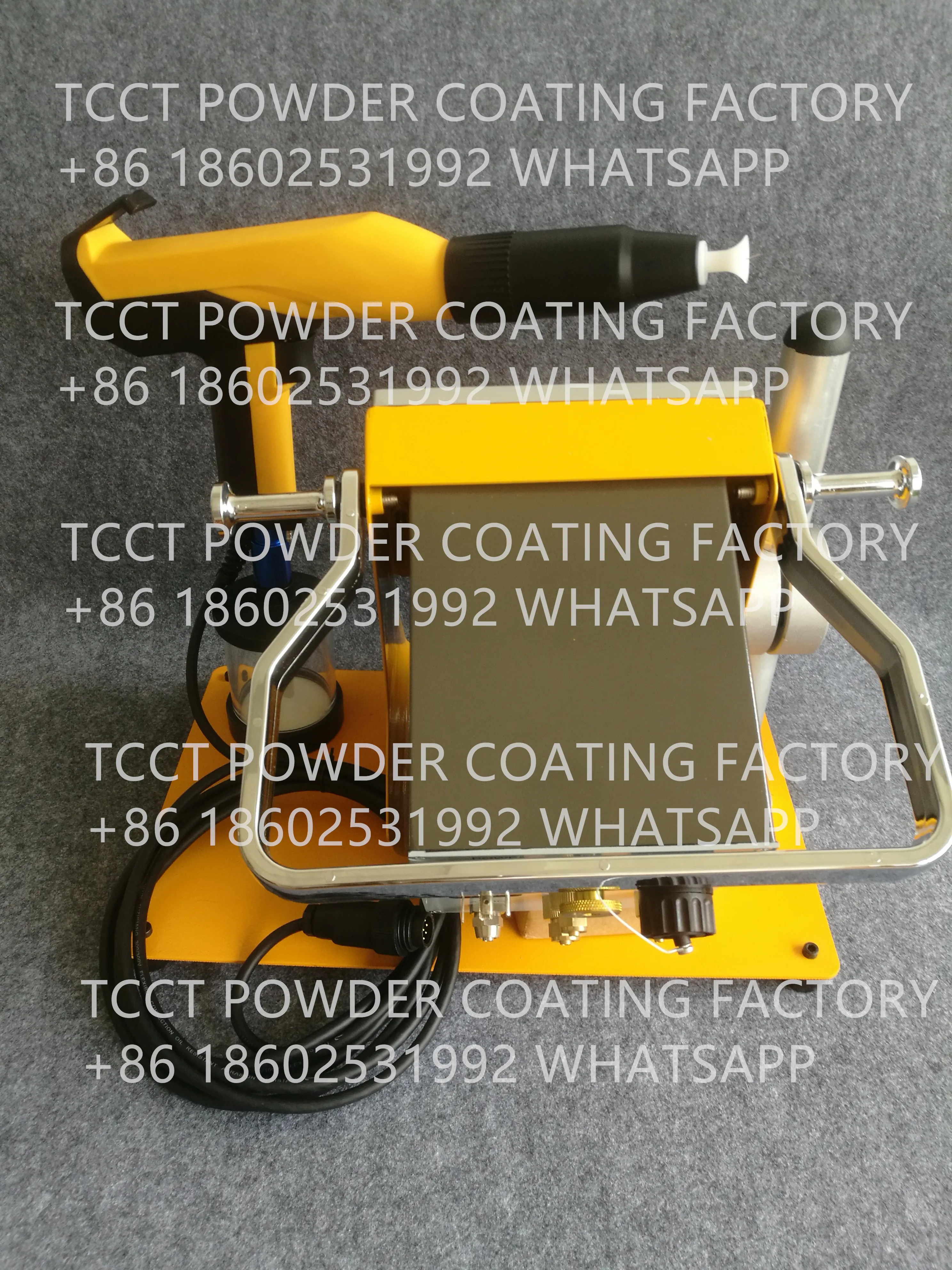 portable electrostatic powder coating machine experiment lab test machine TCCT OPTISTAR