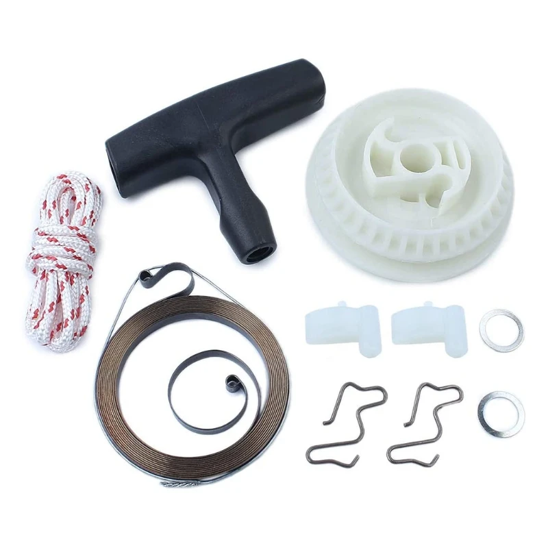 Imagem -05 - Recoil Puxar Starter Primavera Polia Lidar com Aperto Corda Kit para Stihl Ms180 Ms170 Ms210 Ms230 Ms250 021 023 025 017 018 Serras de Corrente
