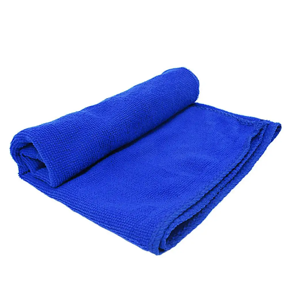 Blue Pet Face Hand Bowl Dish Cleaning Cloths Multipurpose Water Absorbent Soft Microfiber Towel Fast Drying Car Washing Tool