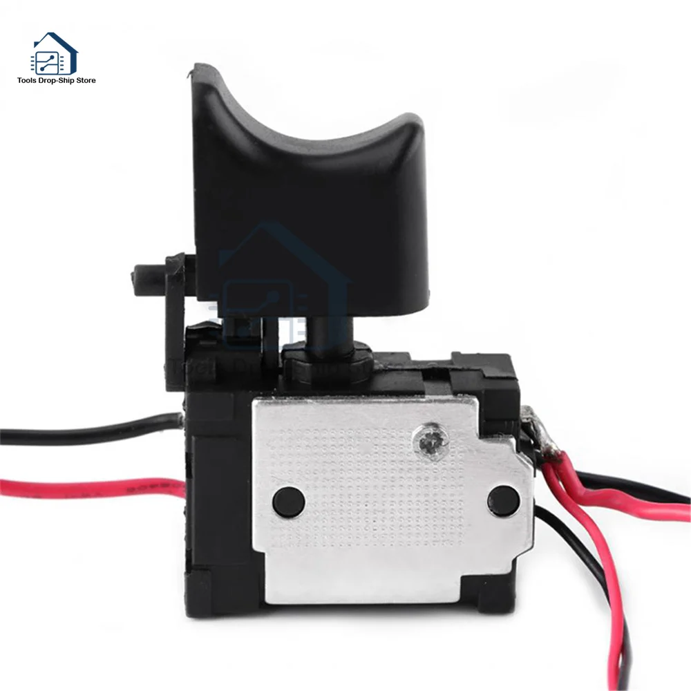 Contrôleur de vitesse de perceuse sans fil 7.2 V - 24 V, interrupteur de perceuse, batterie au lithium, commande de vitesse de perceuse sans fil, interrupteur à gâchette avec petite lumière