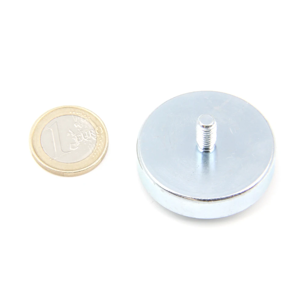 2 PCS NEODYMIUM MAGNET BASEMAN SCREW SHELL PROTECTION D.40