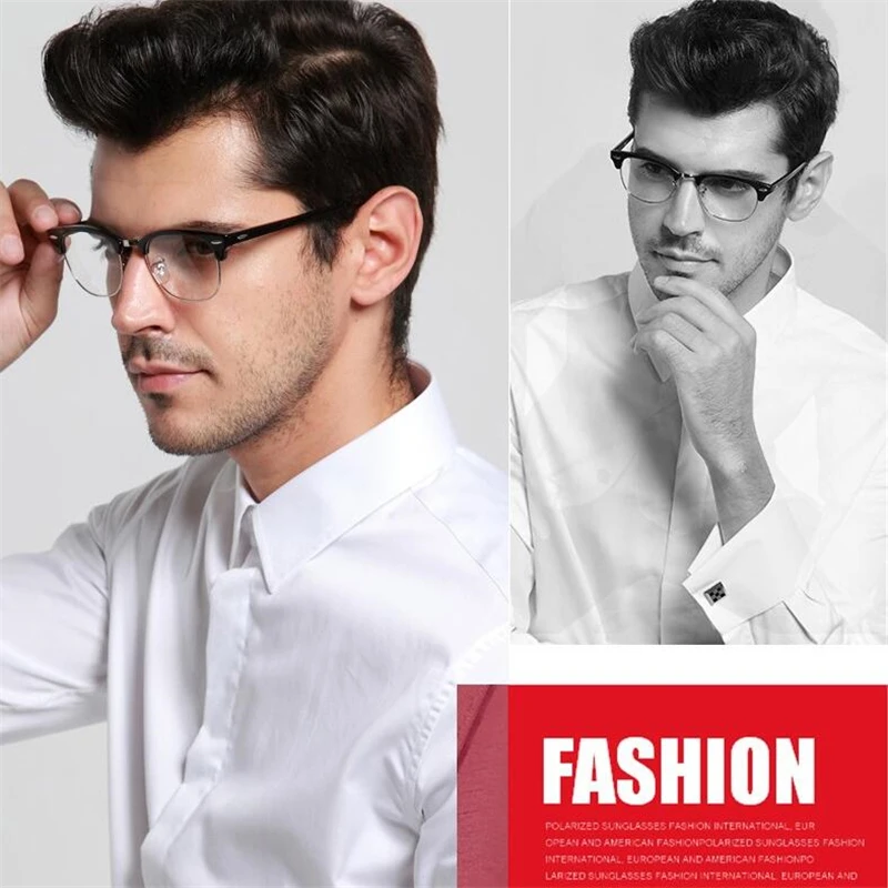 1.56 Aspheric Green Film Sun Photochromic Prescription Eyeglasses Anti Blue light Nearsighted Glasses Diopter  -0.5 -1 To -6.0