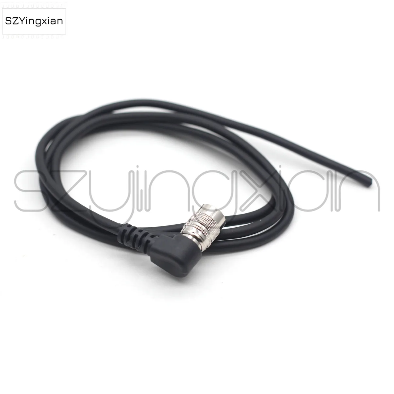 Hirose 4-Pin HR10A-7P-4P Power Cord Right Angle Plug