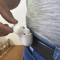 Étui à clip de transport pour Apple Airpods Pro, 2 e génération, support de poche de ceinture, accessoire pour AirPosie 3 1/2, étui pour écouteurs