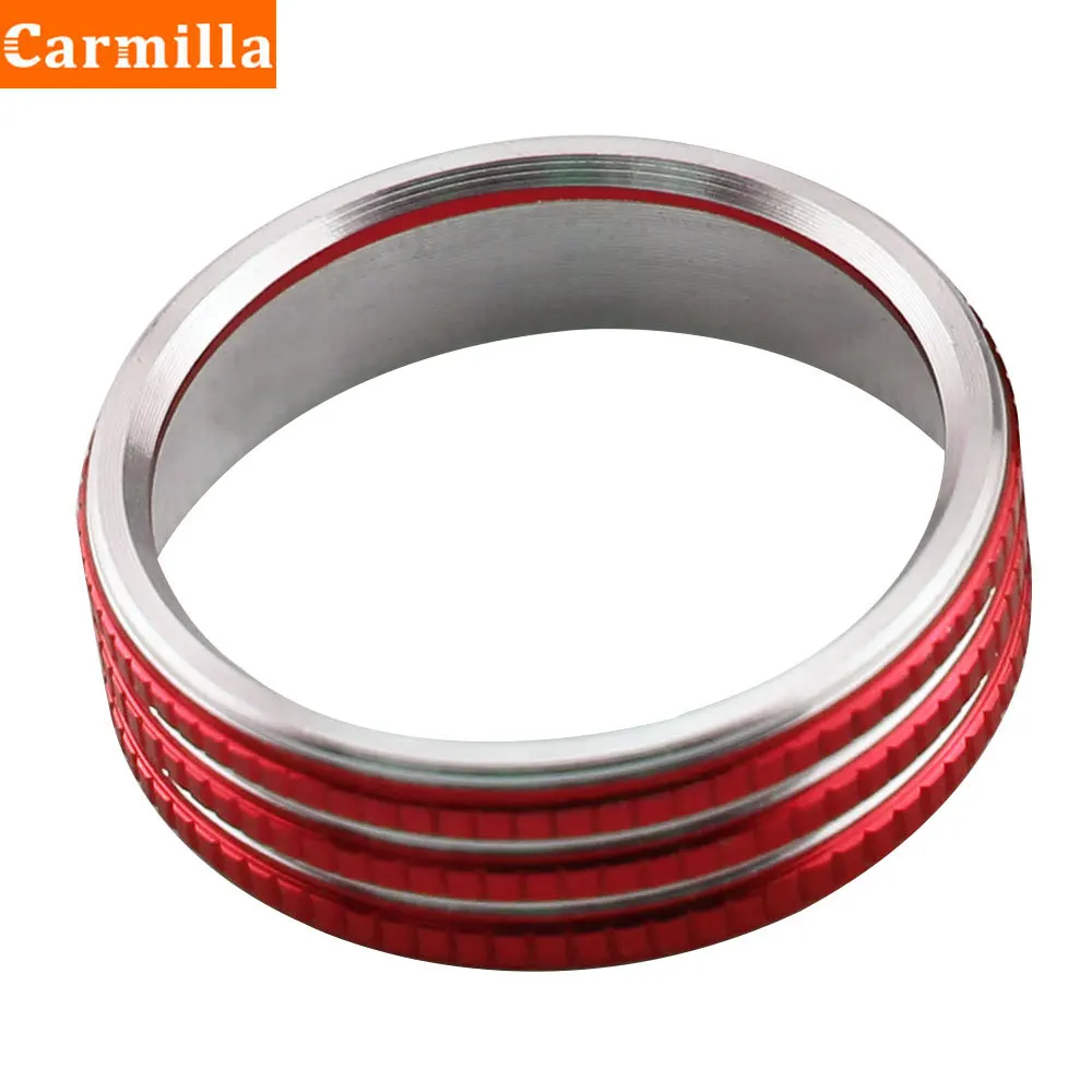 Carmilla Car Styling for Chevrolet Malibu Cruze Trax Opel Accessories Car Headlight Switch Adjustment Knob Trim Sticker