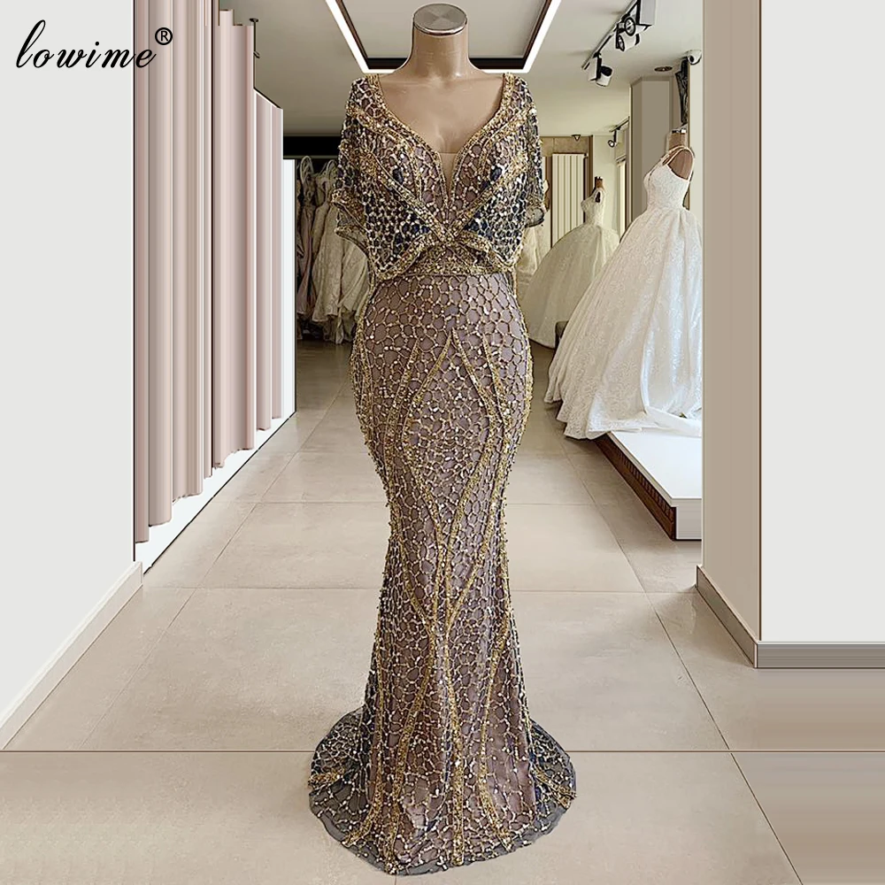 Vestidos De Noche De encaje musulmán De talla grande, elegantes Vestidos De noche formales Abiye Gece Elbisesi para mujer, Vestidos De noche De fiesta De Gala