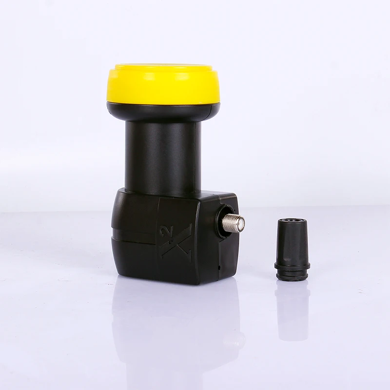 XSQUARE 円形 Ku バンド シングル LNB トリコロール TV 衛星受信機用 Ultra HD 4K LNBF 3 年保証