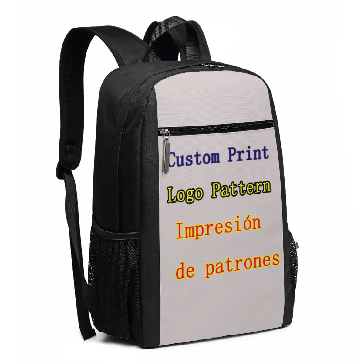 Custom Images Logo Backpacks Fashion Female Bookbag Schoolbag Teenagers Girl College School Bags Student Prints Mochila