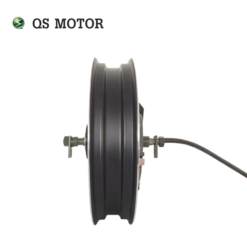 QS MOTOR High Quality 16inch 8kW 273 50H V3 Brushless DC Electric Scooter Motorcycle Hub Motor