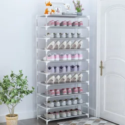 Simple Shoe Rack Metal Shoe Shelf Footwear Amazing Shoerack Living Room Furniture Shoes Organizer Stand Holder Shoe Cabinets