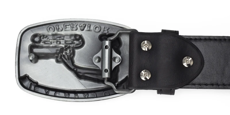 Excavator Buckle Work Professional Accessories Decorative Belt Bulk Leisure Men Joker