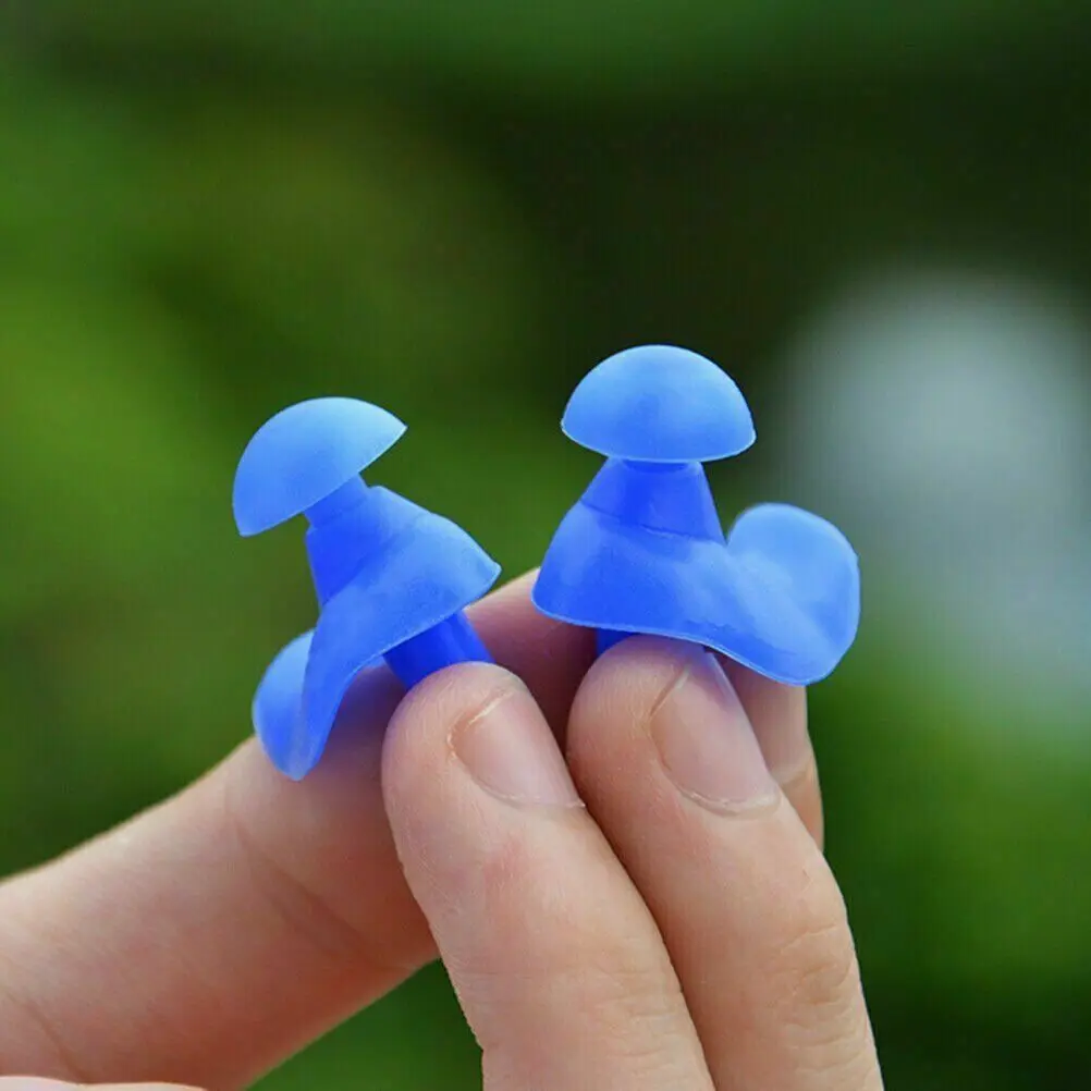 Earplugs Water Sports Swimming Accessories Silicone Soft Portable Dust-Proof Ear Plugs With Box Diving Water Waterproof Ear Plug