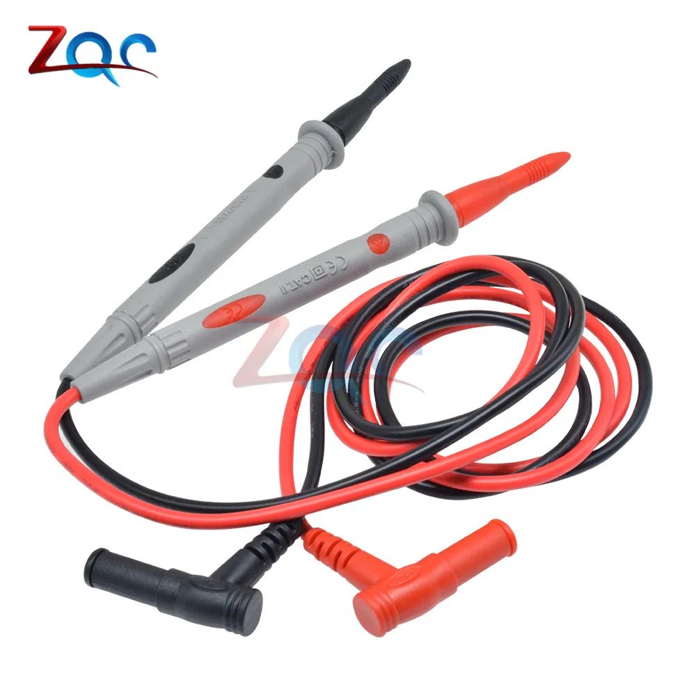 1000V 20A Universal Probe Test Leads Pin for Digital Multimeter Needle Tip Meter Multi Meter Tester Lead Probe Wire Pen Cable