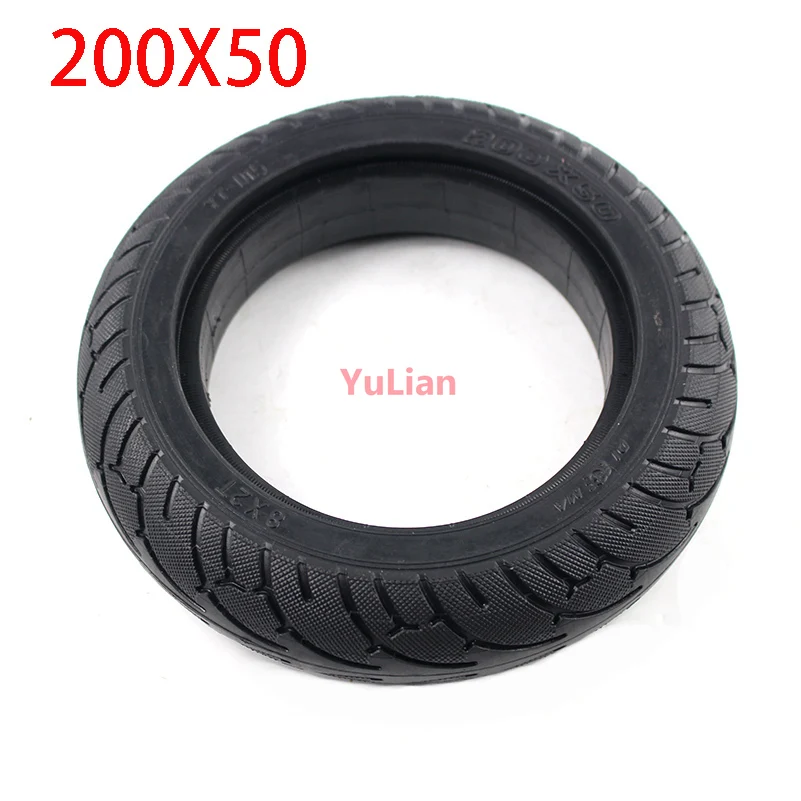 200x50 8X2T Solid tyre 8 inch tire fit Electric Self Balancing Hoverboard Scooter 200*50 8*2T tubeless tyre