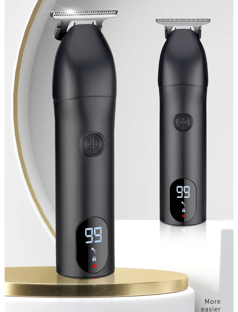 Keramische Mes Elektrische Tondeuse Mannen Kapper Baard Trimmer Oplaadbare Haar Snijmachine Voor Mannen Low Noise Volwassen Hair Cut