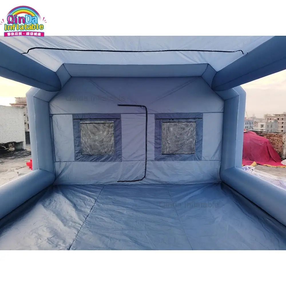 Giant Car Inflatable Maintaining Tent Portable Inflatable Spray Paint Booth For Rental