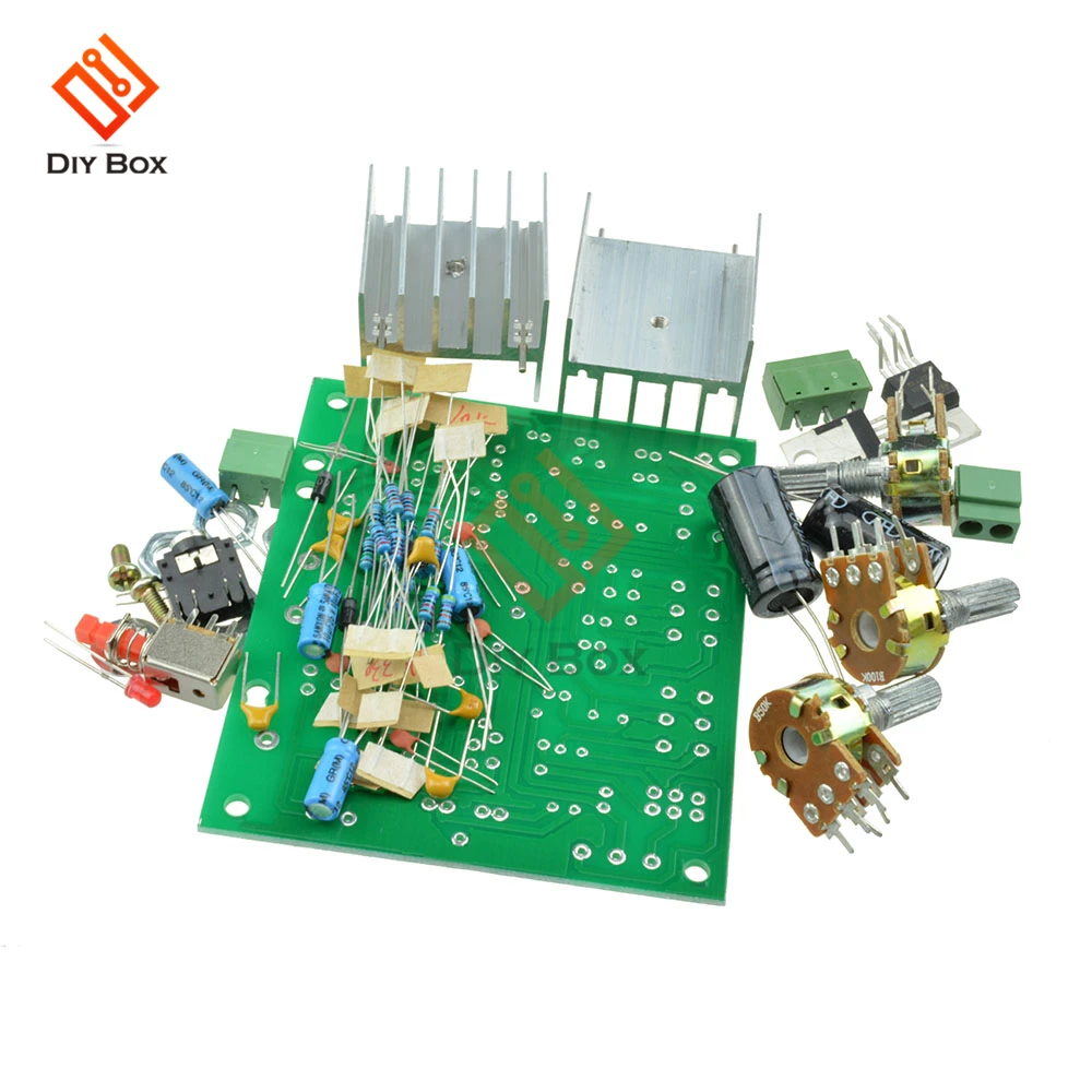 TDA2030A Hifi Audio Amplifier Board Module Stereo AMP AC 12V Dual Channel 15W+15W Diy Kit Electronic PCB Board Module