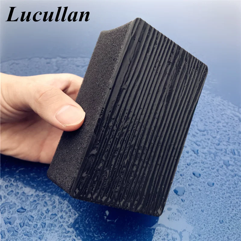 Lucullan Nano Tech Car Detailing Sponge Magic Clay Rub Clay Block Auto Polishing Clay Bar Vehicle Cleaner