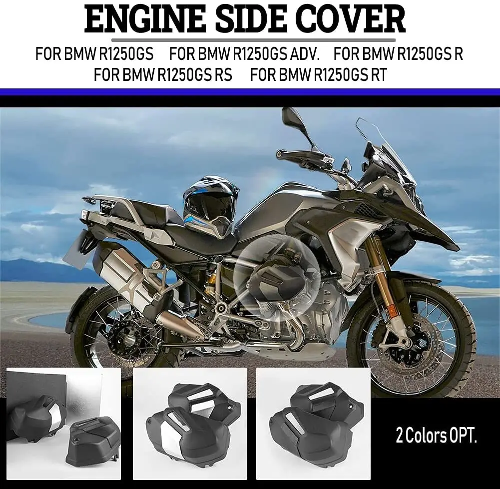 Motorcycle Engine Guard Cylinder Head Cover Protector For BMW R1250GS Adv R1250R R1250RS R1250RT R1250 GS R RS RT 2019 2020 2021