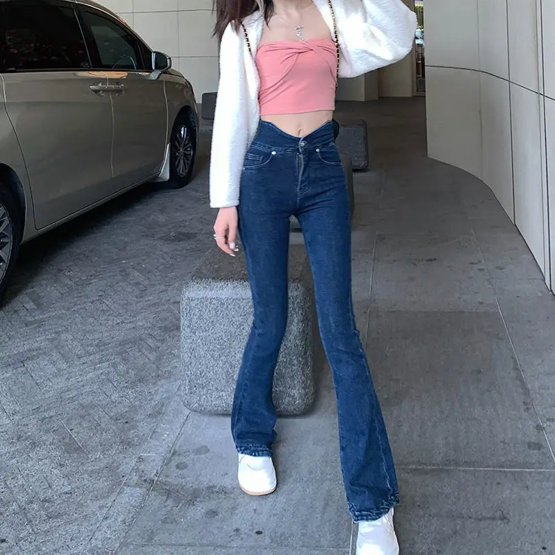 Casual Women Jeans Pants Loose Vintage Female Pants Harajuku Baggy Jeans Womens Pants Casual Straight Denim Trousers