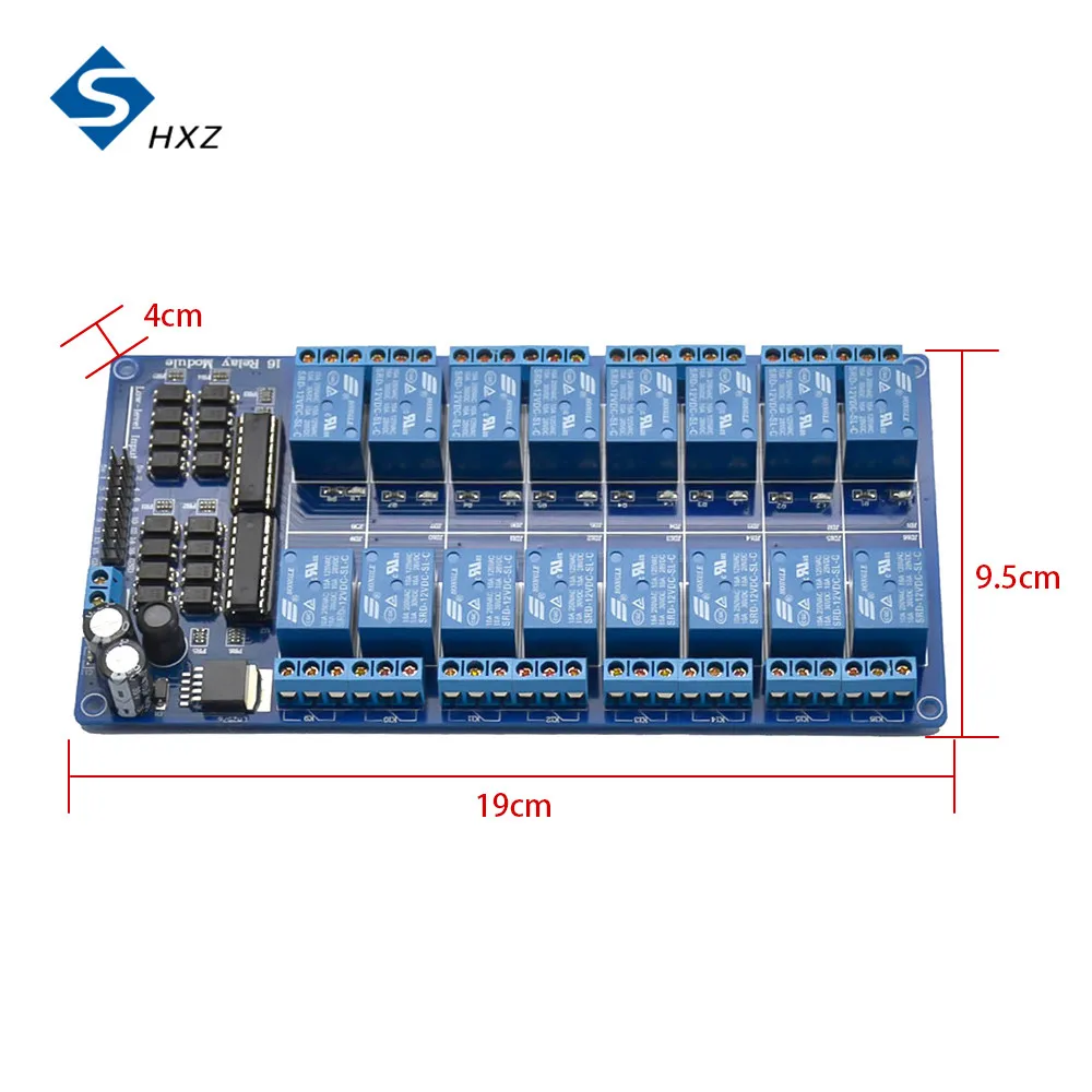 ABSF Ethernet Control Module Lan Wan Network Web Server RJ45 Port 16 Channel Relay Is Ethernet Controller Board RJ45 Interface