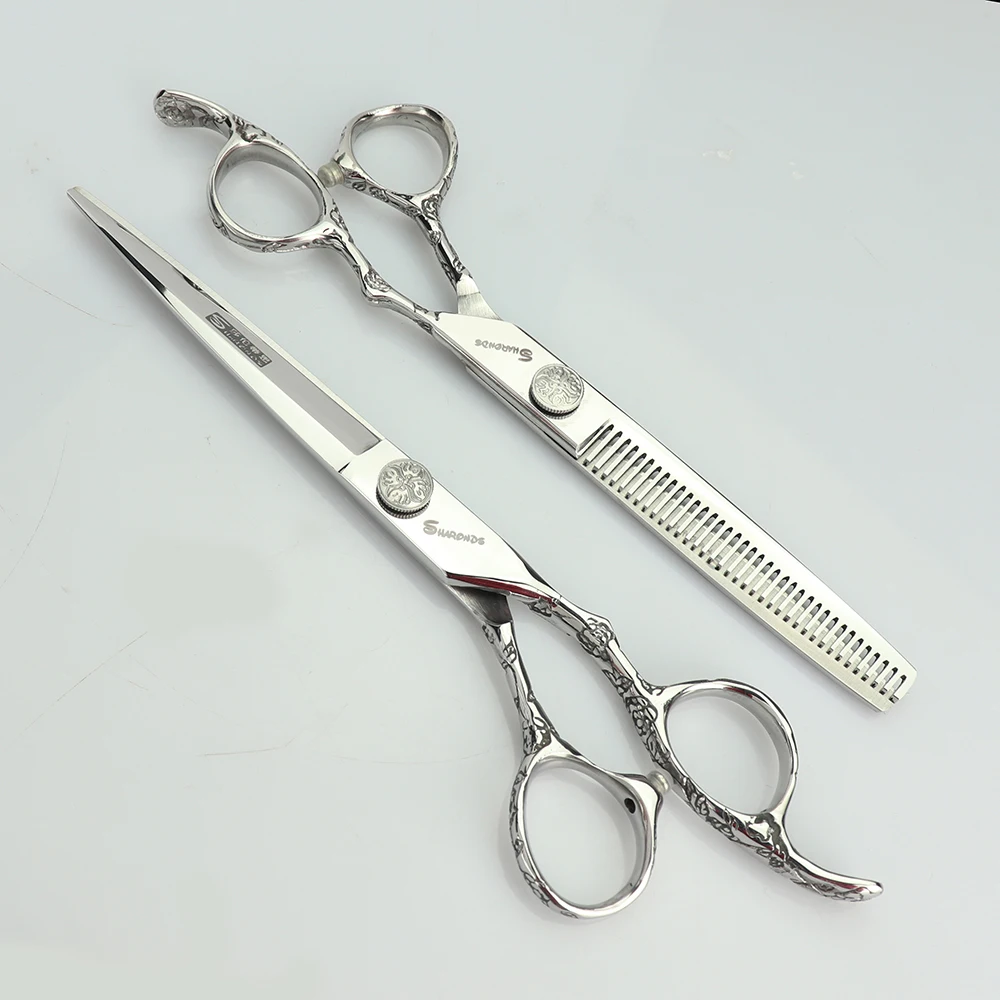 Scissors original professional hairdressing scissors thinning scissors 6/7 inch stainless steel exquisite non-slip cutting tool