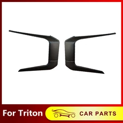 ABS Maate Black Front Side Bumper Cover Trim Front Under Cover lower Lip Bumper Trim Fit For Mitsubishi L200 Triton 2019-2021
