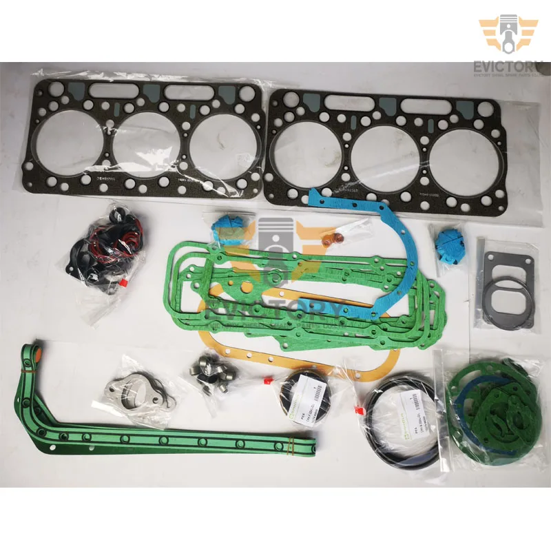 

For Mitsubishi S6E2/S6E overhaul gasket kit + main conrod con rod bearing set