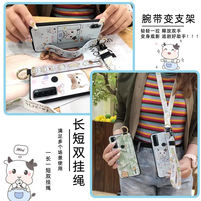 New Arrival Fashion Design Phone Case For TCL 20 SE Waterproof Soft Case Cartoon Original Anti-knock