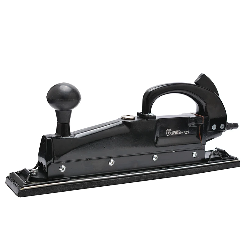 BD-7029 445x70MM Pneumatic Air Orbital Reciprocating Sander Polisher Metal Wood Floor Polishing Sanding Buffing Machine
