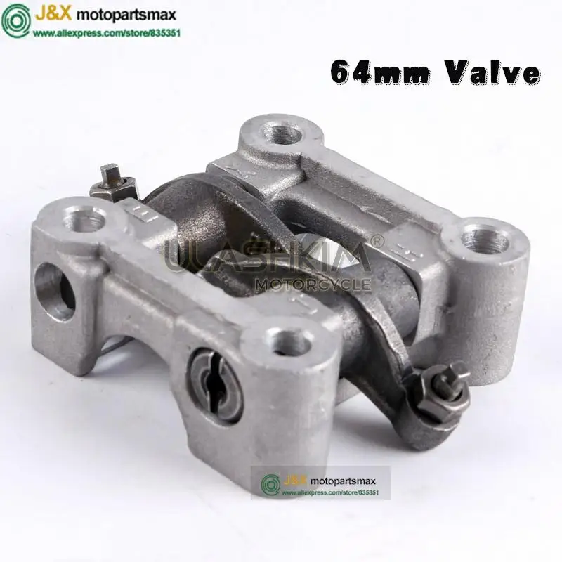 GY6 50 80 100cc 137QMA QMB139 4T CYLINDER KIT Head A9 Camshaft Rollers carburetor Rings 64mm valve Arms Assemly