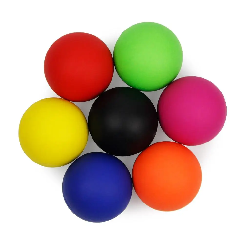 Lacrosse Ball Massage Ball High Density Lightweight Fitness Body Fascia Massage Yoga Exercise Relieve Pain Myofascial