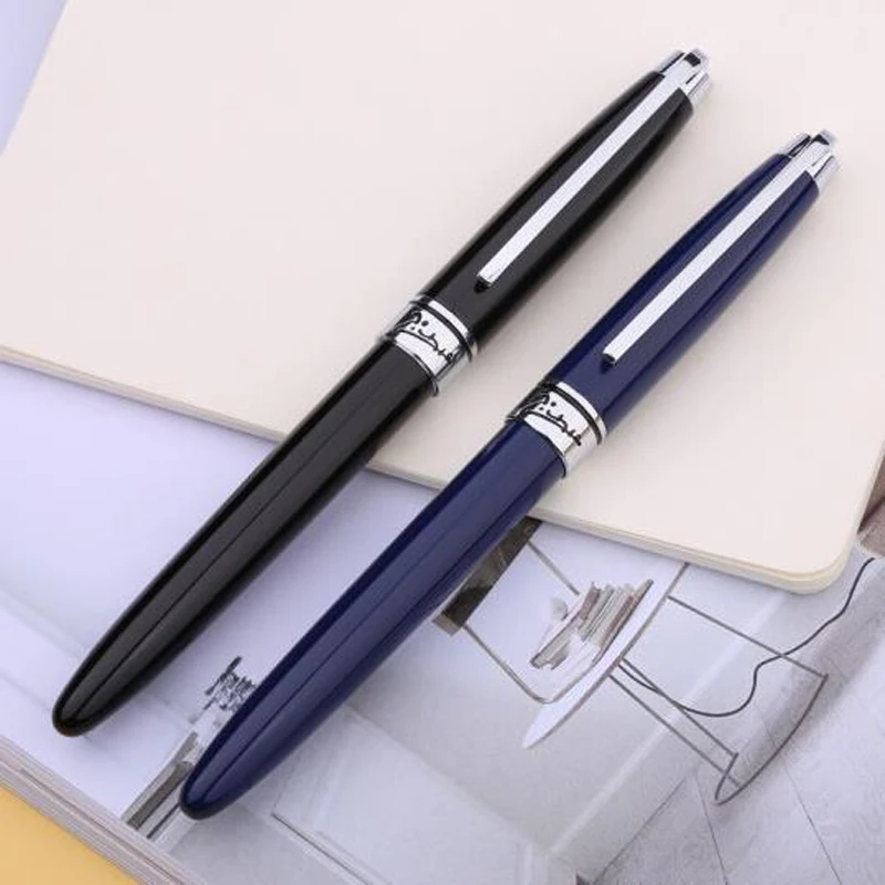 Picasso 912 Fashion Blue Pimio Metal Fountain Pen Iridium Fine Nib 0.5mm Gift Box Optional Supply Writing Pen