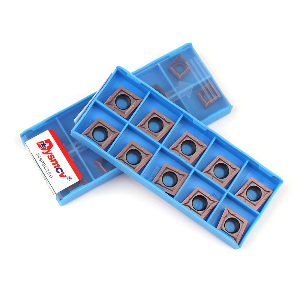 CCMT060204 CCMT09T304 CCMT120404 DY9008 CCMT060208 DY9008 Carbide Lắp Biến Dụng Cụ Inox Tiện Bằng Máy CNC Cắt