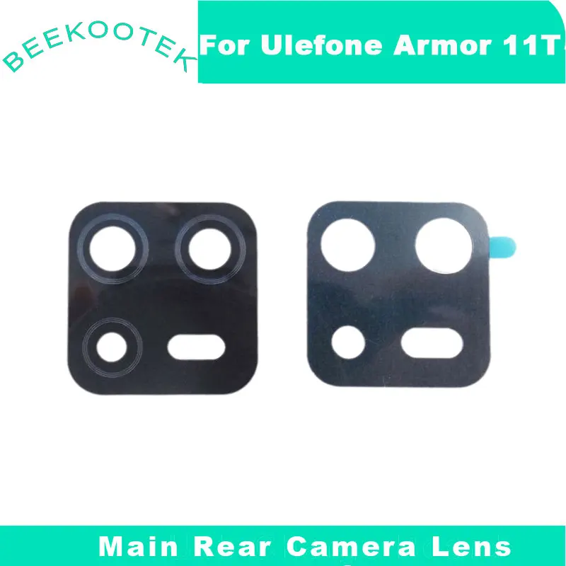 New Original Ulefone Armor 11T Rear Back Main Camera Lens+adhensive Repair Accessories For Ulefone Armor 11T 8GB RAM 5G Phone