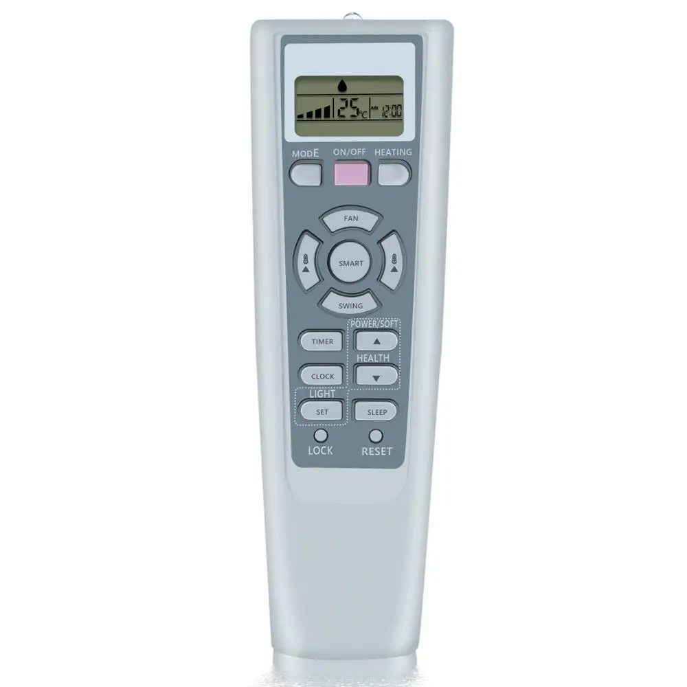 Uso de Control remoto A/C para Haier YR-W08 YL-W08 YR-W03 YR-W02 YR-W01 YR-W04 YR-W06 YR-W07 controlador de aire acondicionado