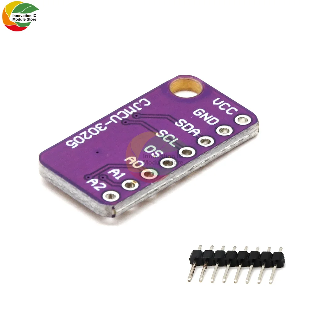 High Accuracy MAX30205MTA MAX30205 Human Body Temperature Sensor Module Low Voltage Measuring Skin Wristband Temperature Sensor