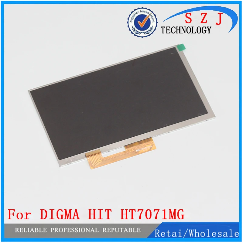 

New 7'' inch 30pin For DIGMA HIT HT7071MG Bravis NB75 3G LCD Display Screen tablet pcs free shipping