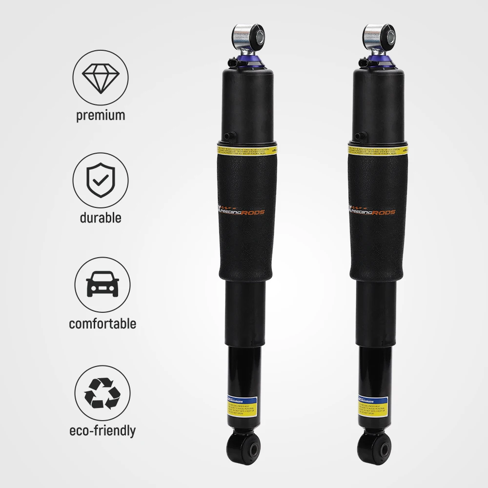 2PCS Rear Air Suspension Shock Absorber Strut Fit For Chevy Tahoe Subu 2001-2014 for GMC Cadillac Escalade 2002-2014 5.3L 6.2