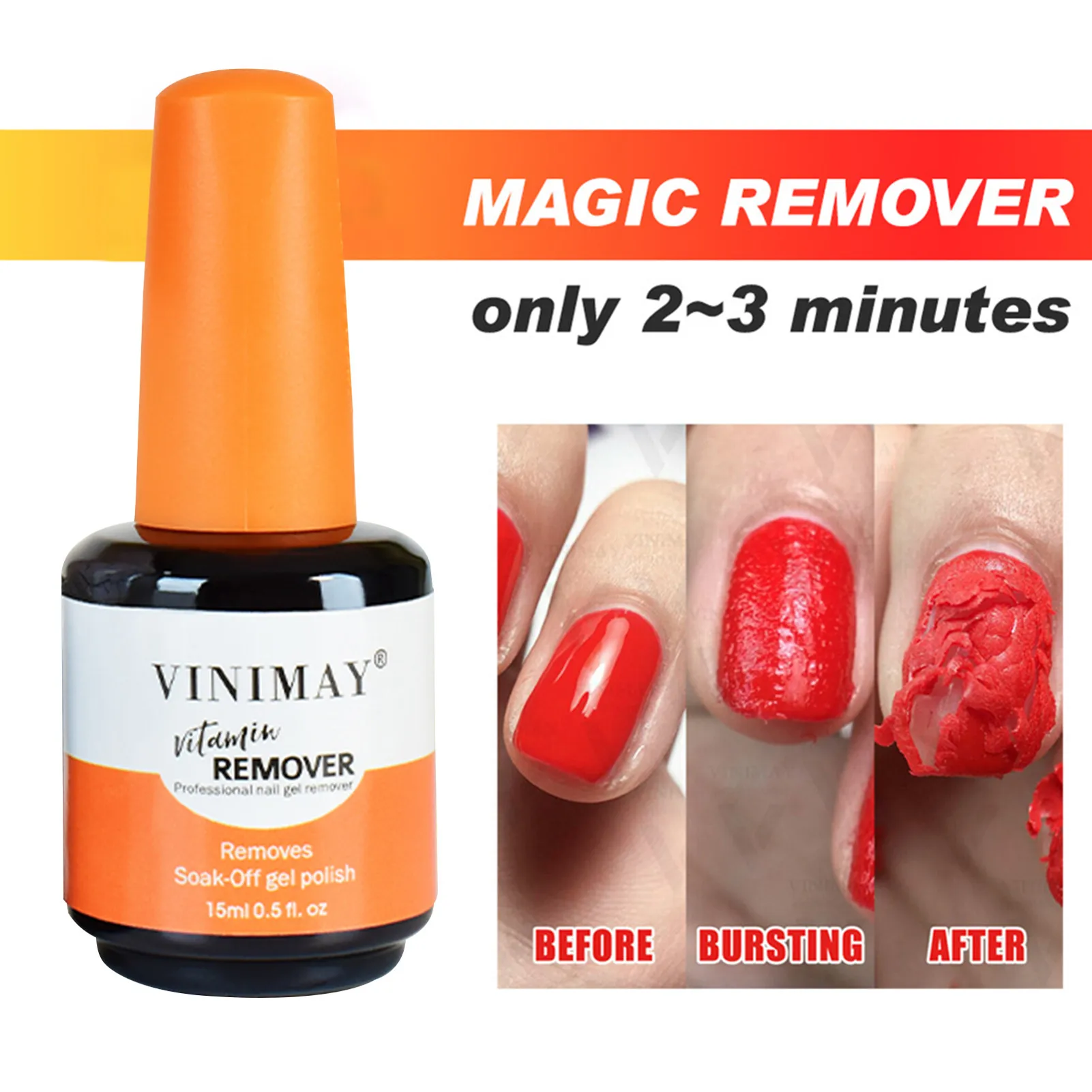 Magic Nail Remover Gel Losweken Nagel Gel Professionele Burst Magic Verwijder Gel Binnen 2-3 Minuten Peel Off vernissen Base Top Coat