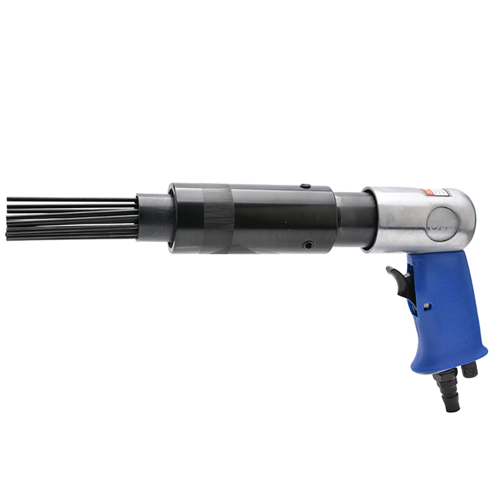 Pneumatic Derusting Machine Air Rust Remover Gun Pneumatic Needle Scaler Bundle Deruster With 19 Steel Needle