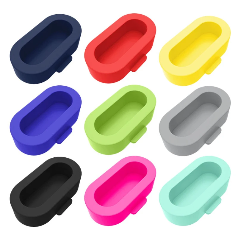 Silicone Dustproof Protective Plugs Caps For Garmin Forerunner 965 945 955 745 255 255S 245 45 55 Watch Accessories